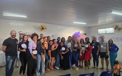 Agosto Lilás: alunos de Pedagogia da Faculdade Diferencial promovem ação de conscientização.